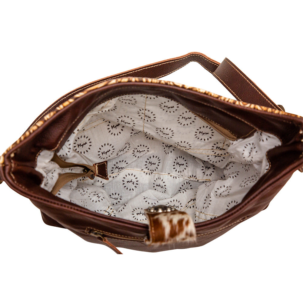 Jojo Leather & Hairon Bag - MyraUSA