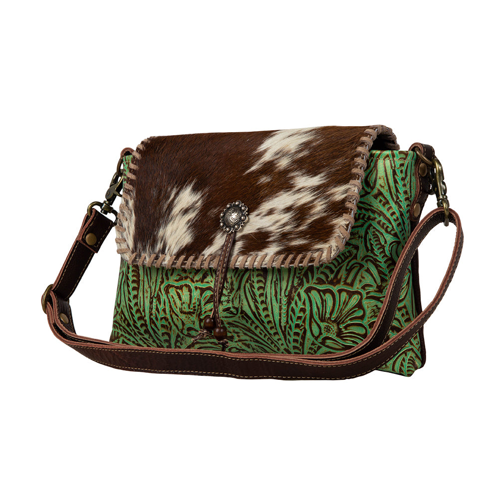 Canyonlands Leather & Hairon Bag - Myra USA