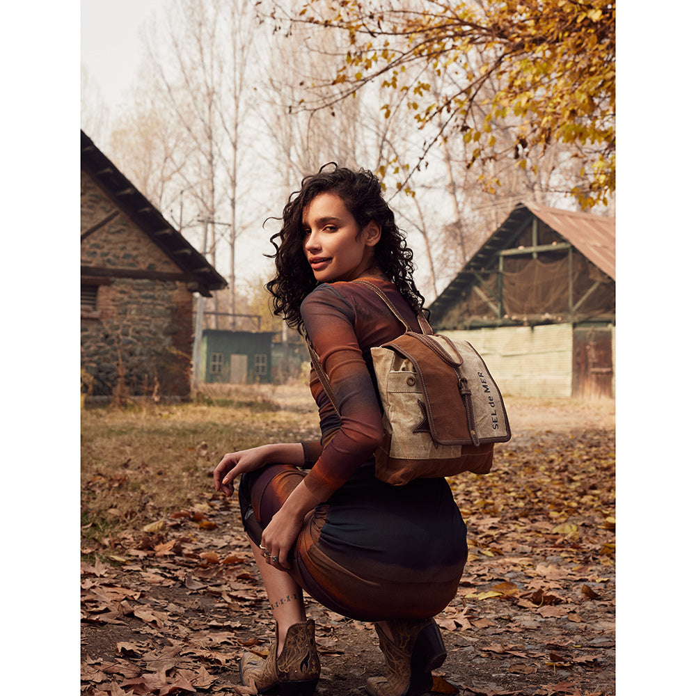 Tahini Backpack Bag - MyraUSA