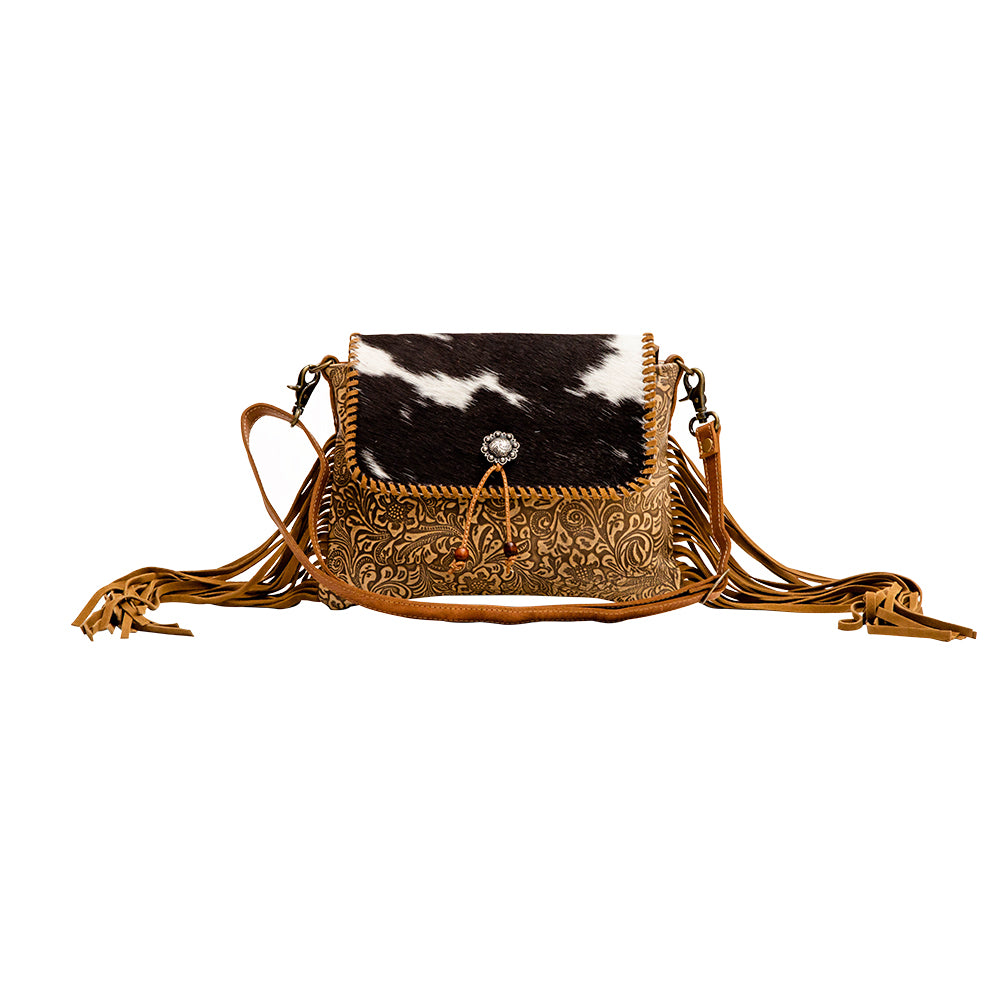 Lugia Leather & Hairon Bag - MyraUSA