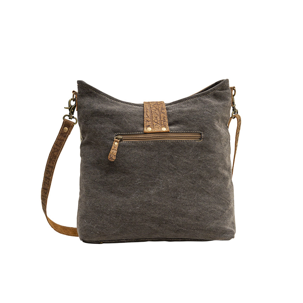 Roltod Canvas And Hairon Bag - MyraUSA
