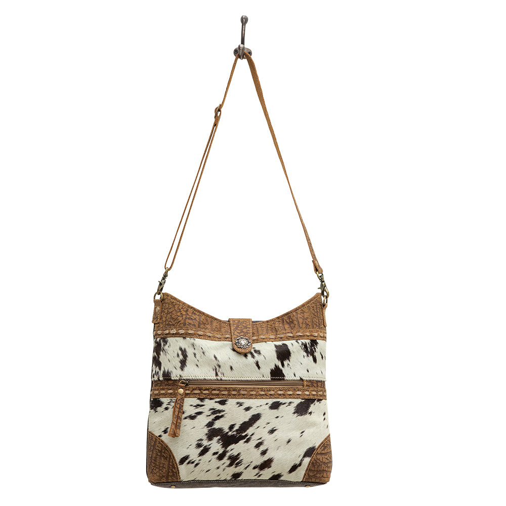 Roltod Canvas And Hairon Bag - MyraUSA