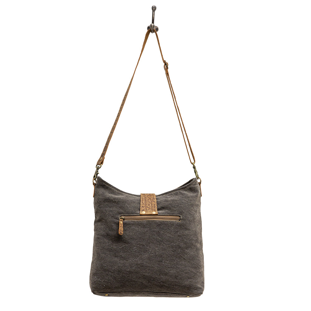 Roltod Canvas And Hairon Bag - MyraUSA