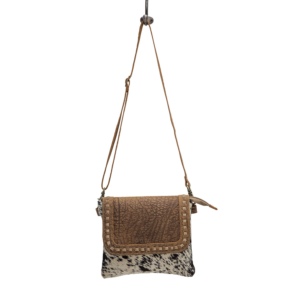 Manchester Canvas And Hairon Bag - MyraUSA