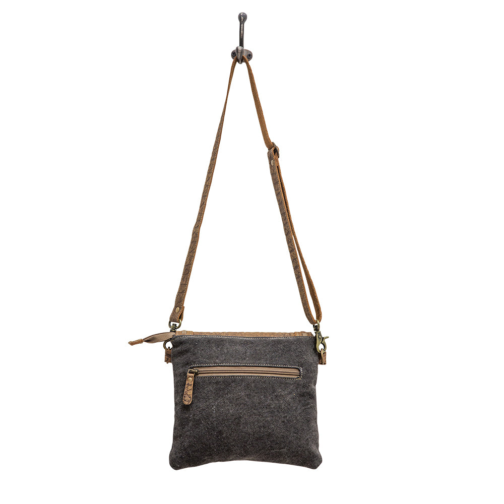 Manchester Canvas And Hairon Bag - MyraUSA