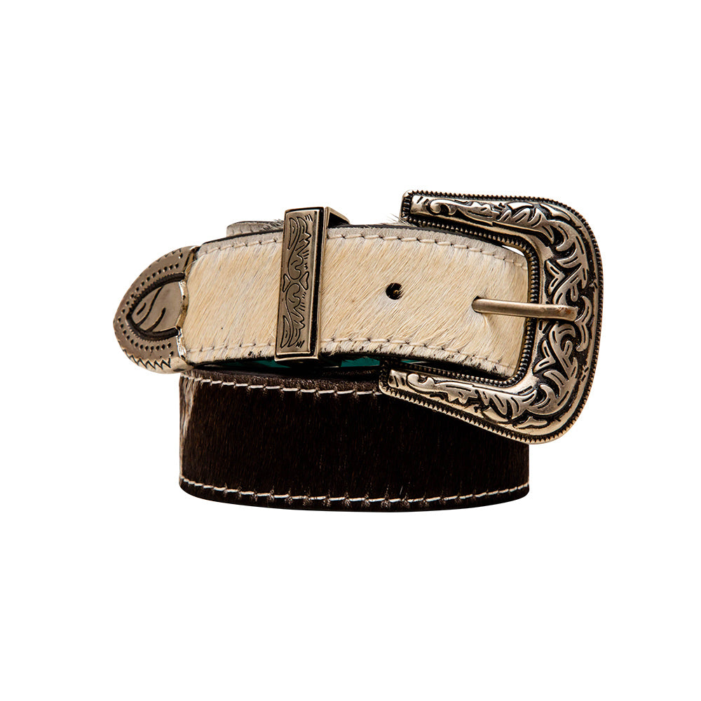 Cestus Hairon Leather Women's Belt - MyraUSA