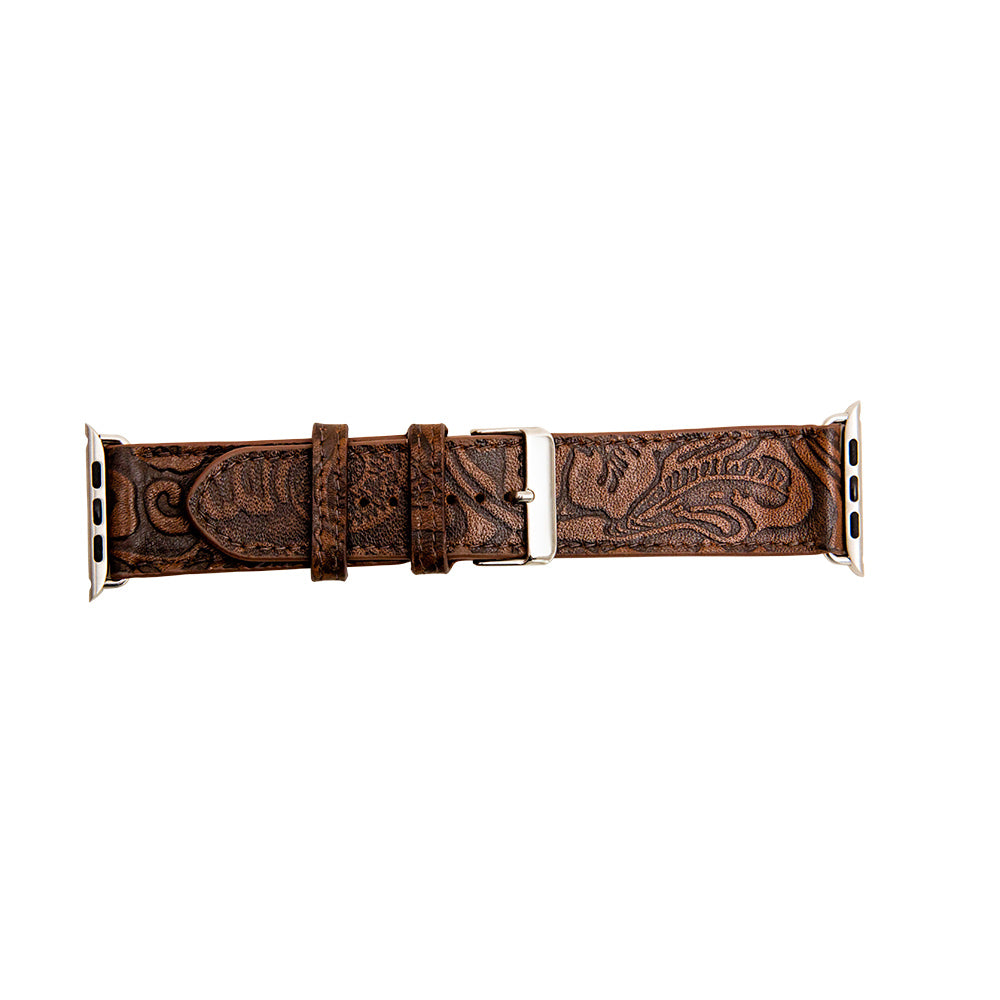 Mavinter Embossed Leather Watch Band - MyraUSA