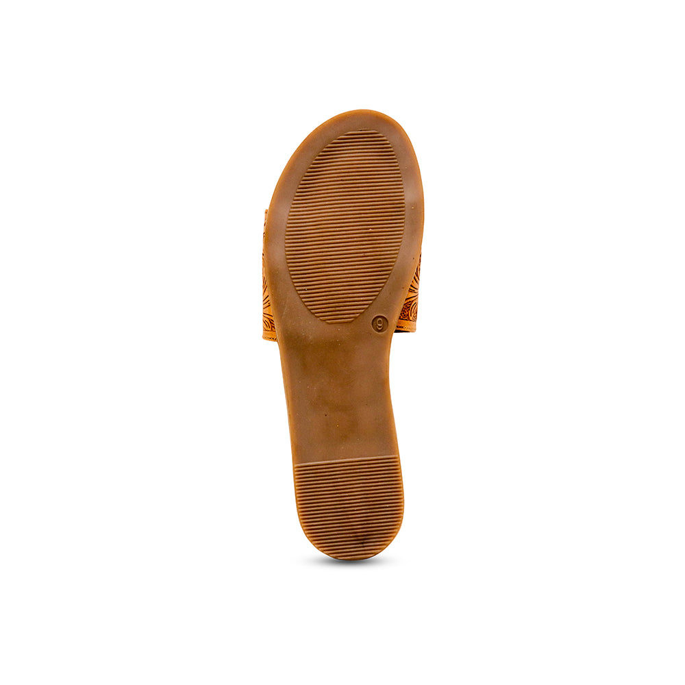 Wappal Western Hand-Tooled Sandals - MyraUSA