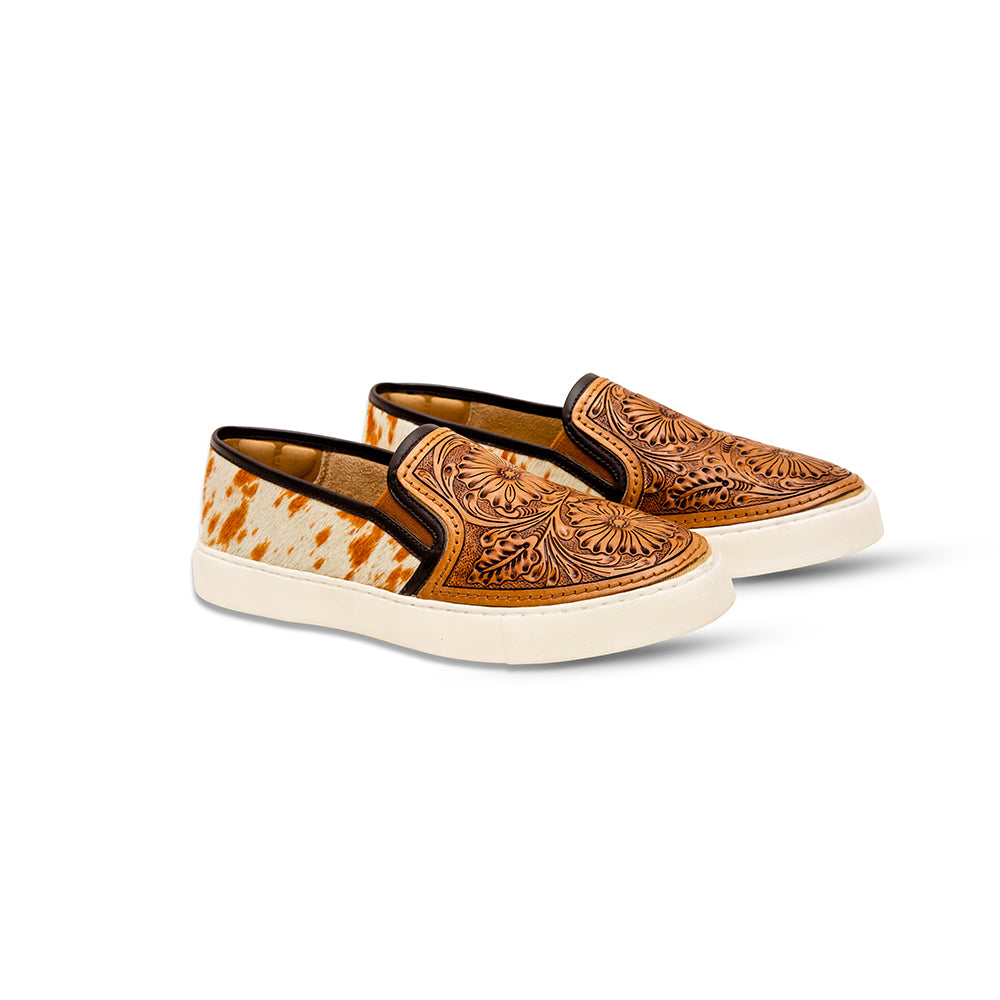 Rodon Western Hand-Tooled Sneakers  Myra Bags