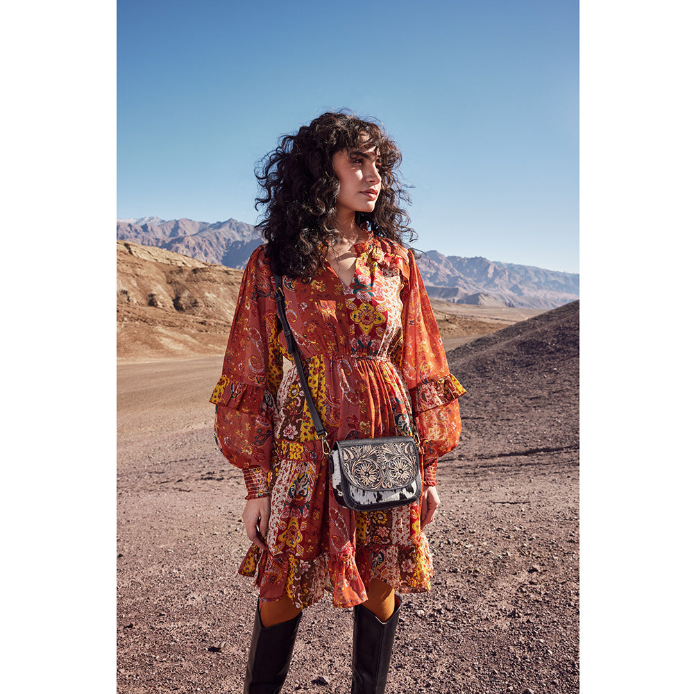 Wiggly Hand- Hand-Tooled Bags - MyraUSA
