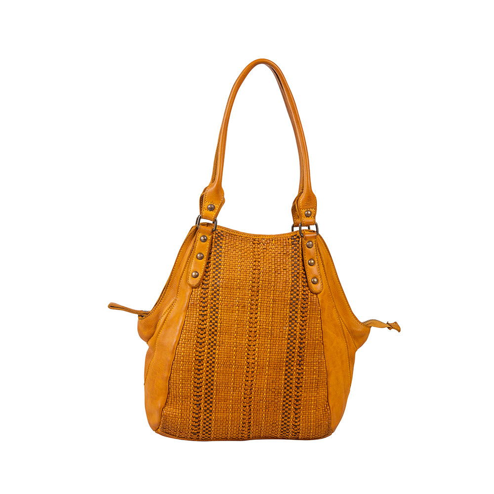 Copernicium Leather & Hair On Bag - MyraUSA