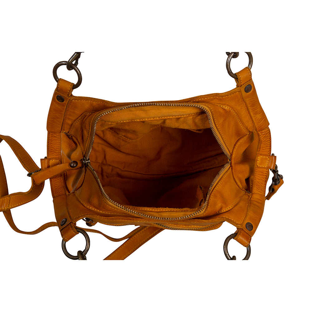 Effervescence Leather & Hair On Bag - MyraUSA