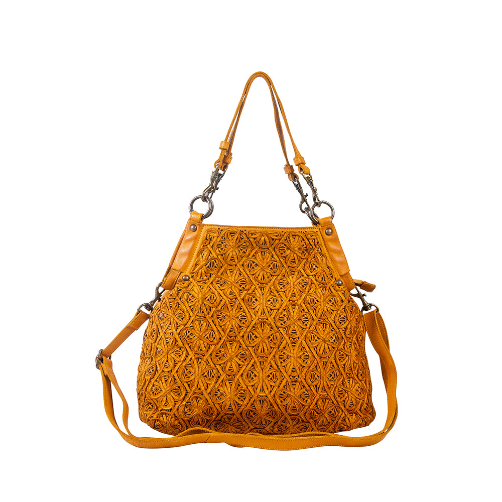 Exergonic Leather & Hair On Bag - MyraUSA