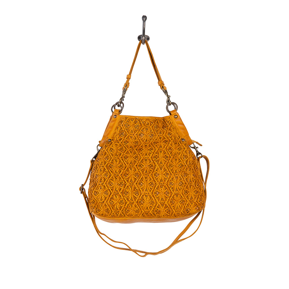 Exergonic Leather & Hair On Bag - MyraUSA