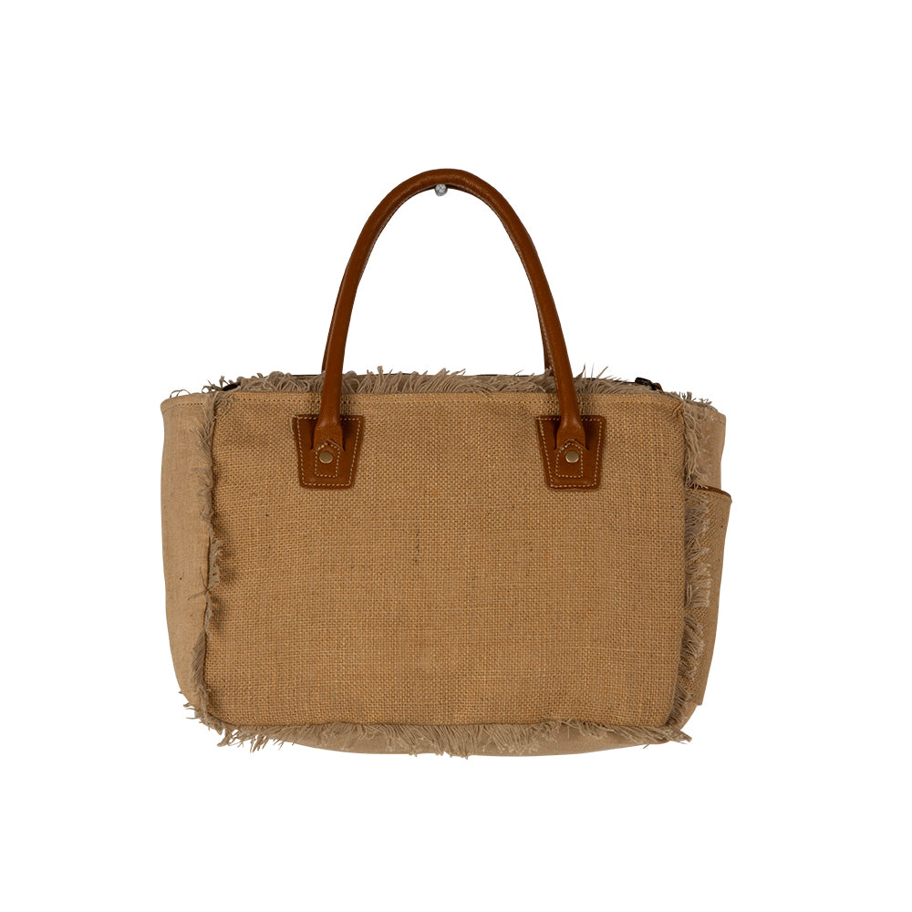 Sel De Mer Frayed Trim Small & Crossbody Bag - Myra USA