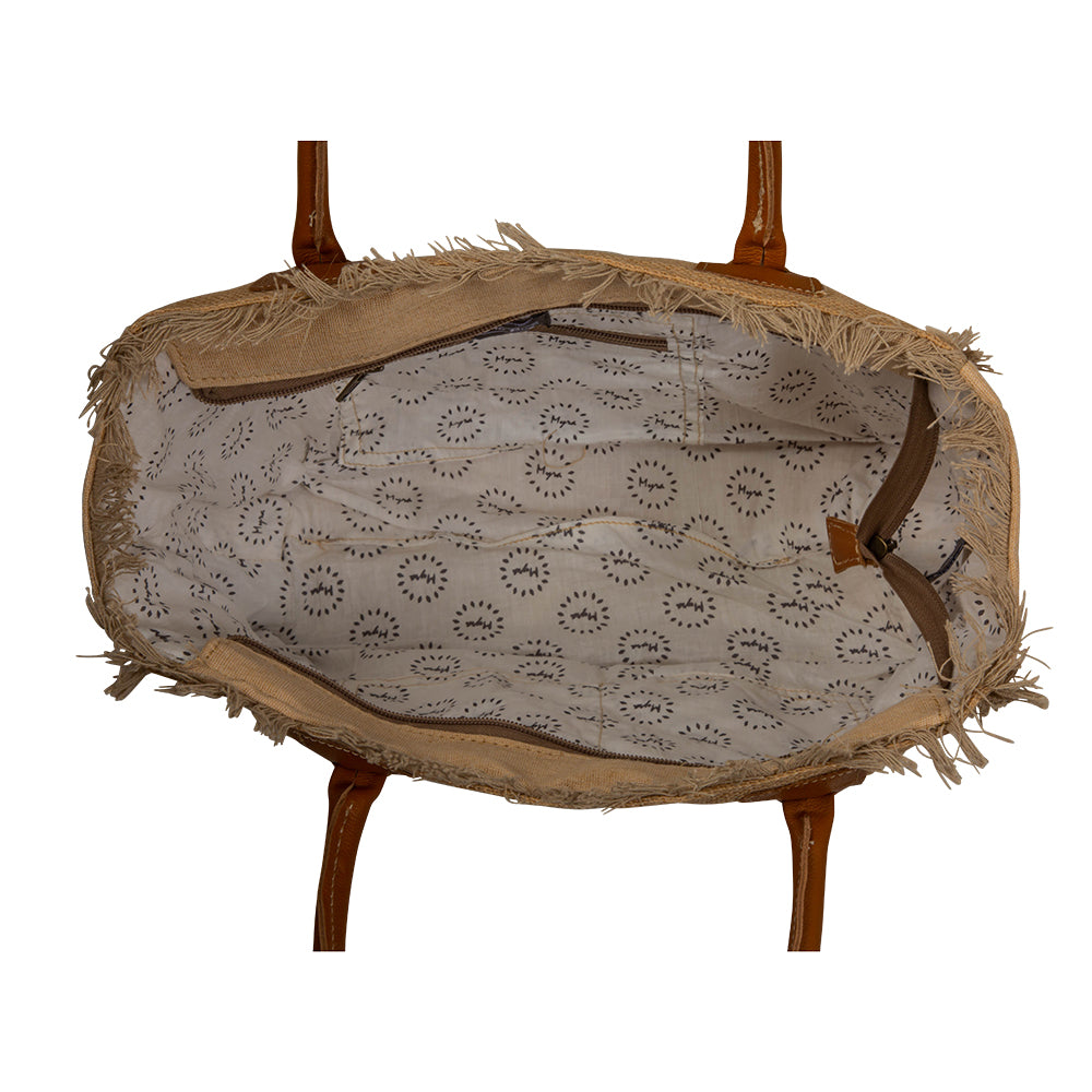 Sel De Mer Frayed Trim Small & Crossbody Bag - Myra USA