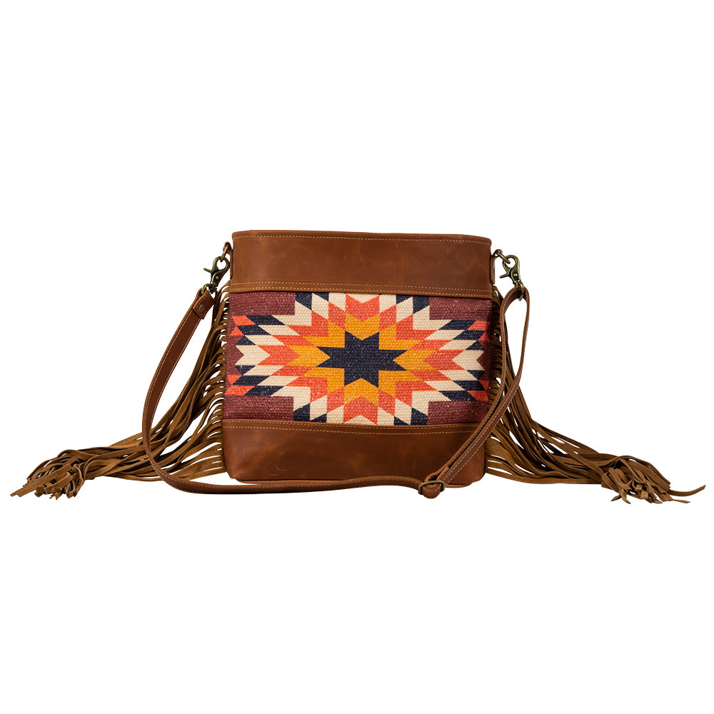 Sedona Star Fringed Shoulder Bag - Myra USA