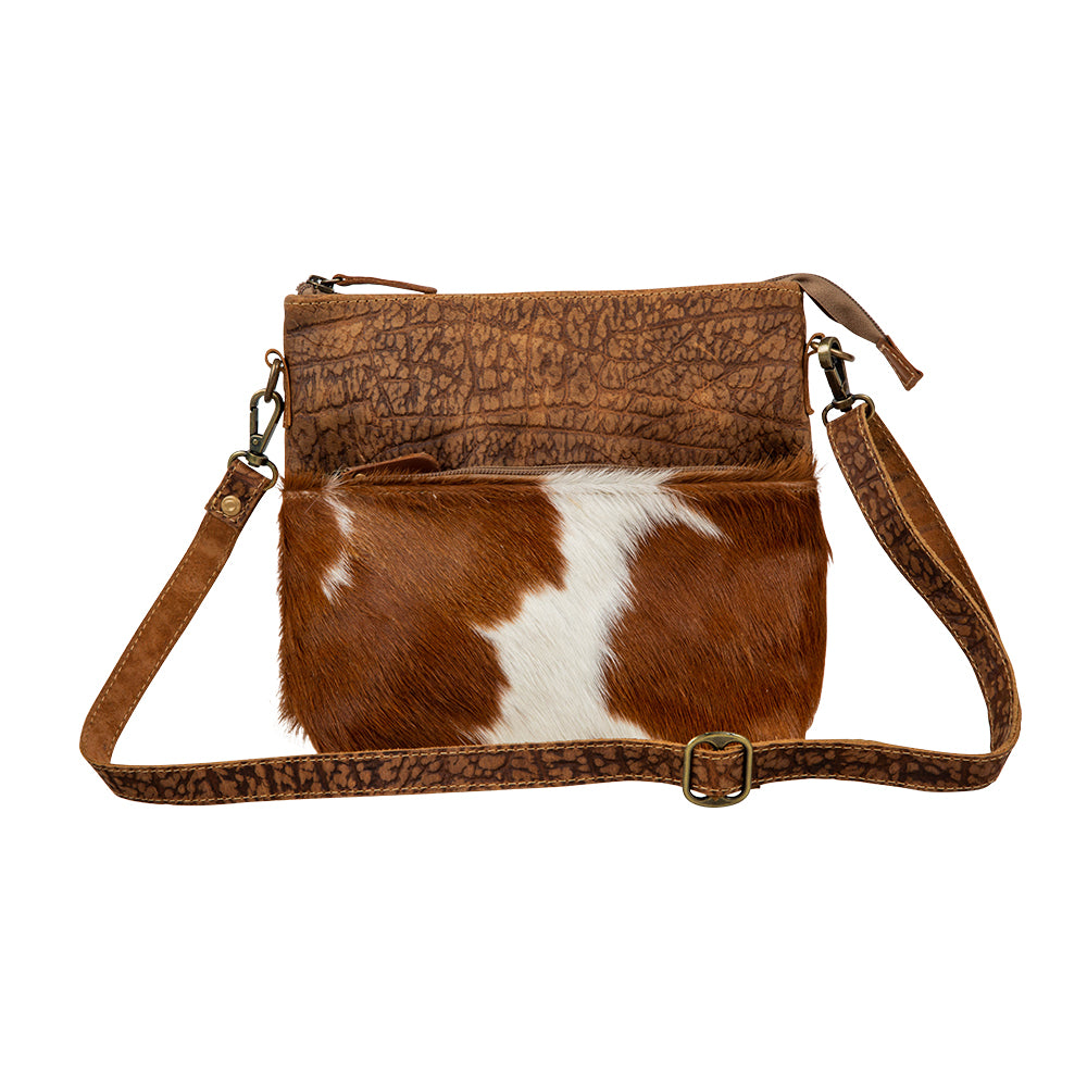 Mountain View Leather & Hairon Bag - Myra USA