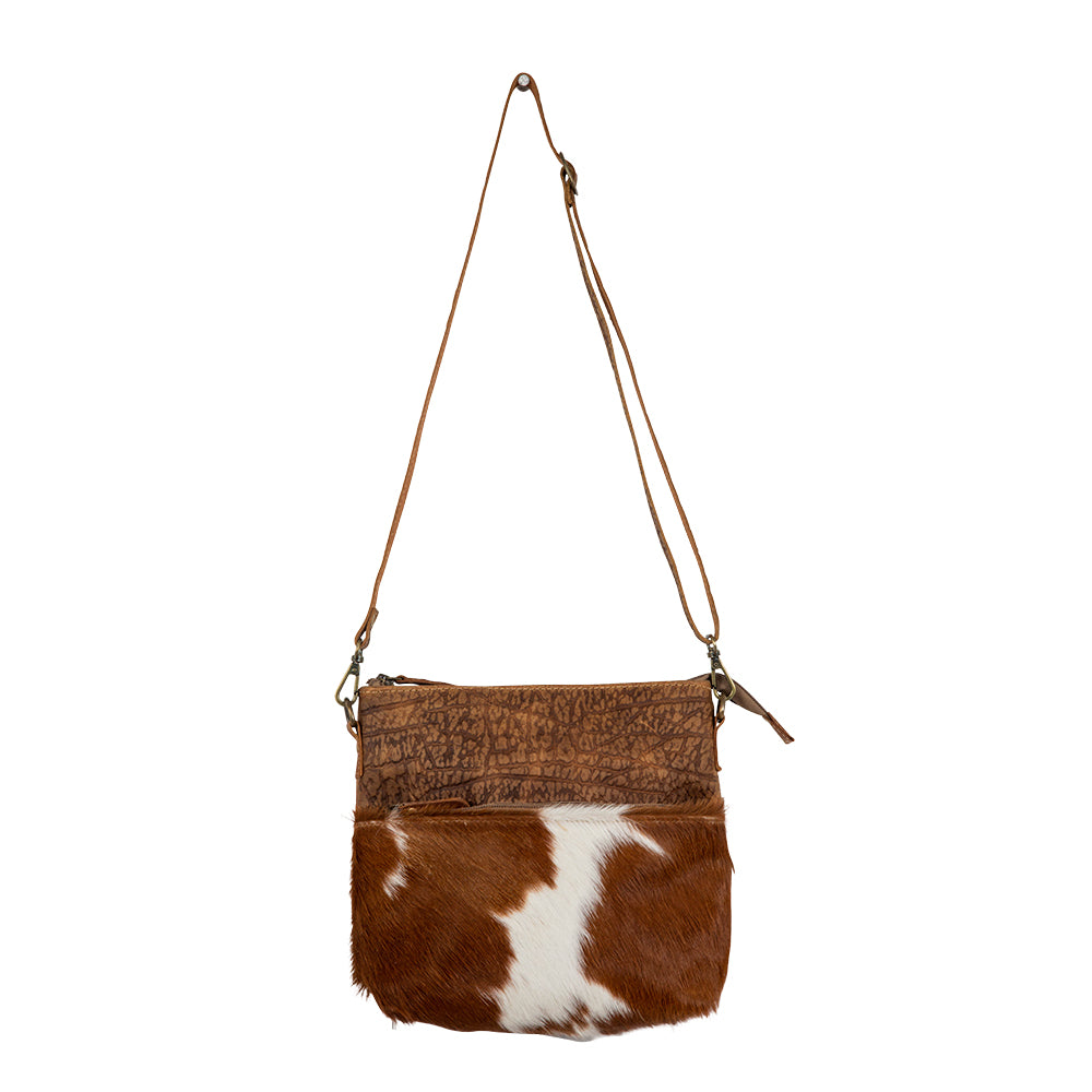 Mountain View Leather & Hairon Bag - Myra USA