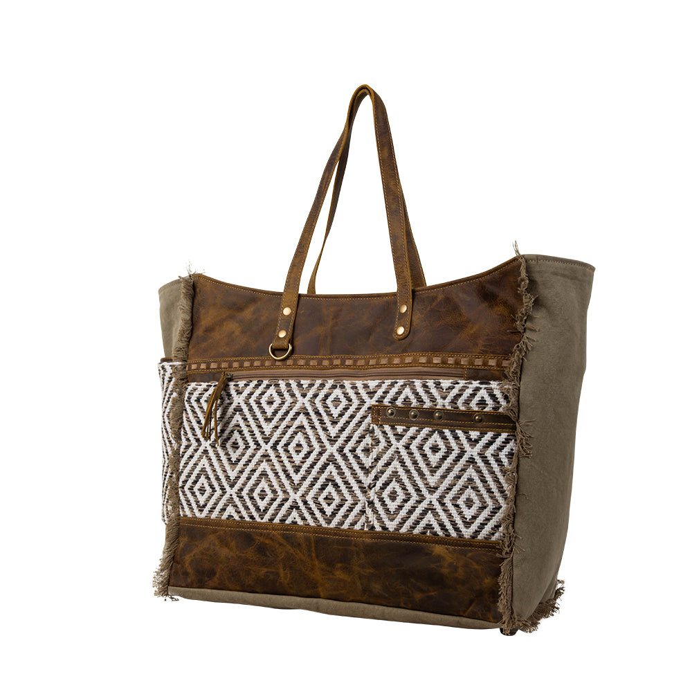 Sand Weaver Weekender Bag - Myra USA