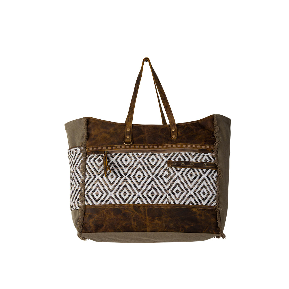 Sand Weaver Weekender Bag - Myra USA
