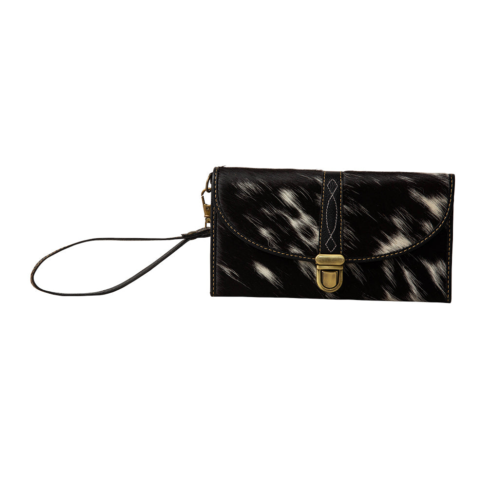 Estrella Wristlet Hairon Wallet - Myra USA