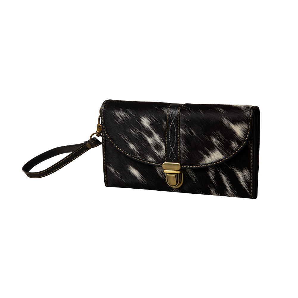 Estrella Wristlet Hairon Wallet - Myra USA