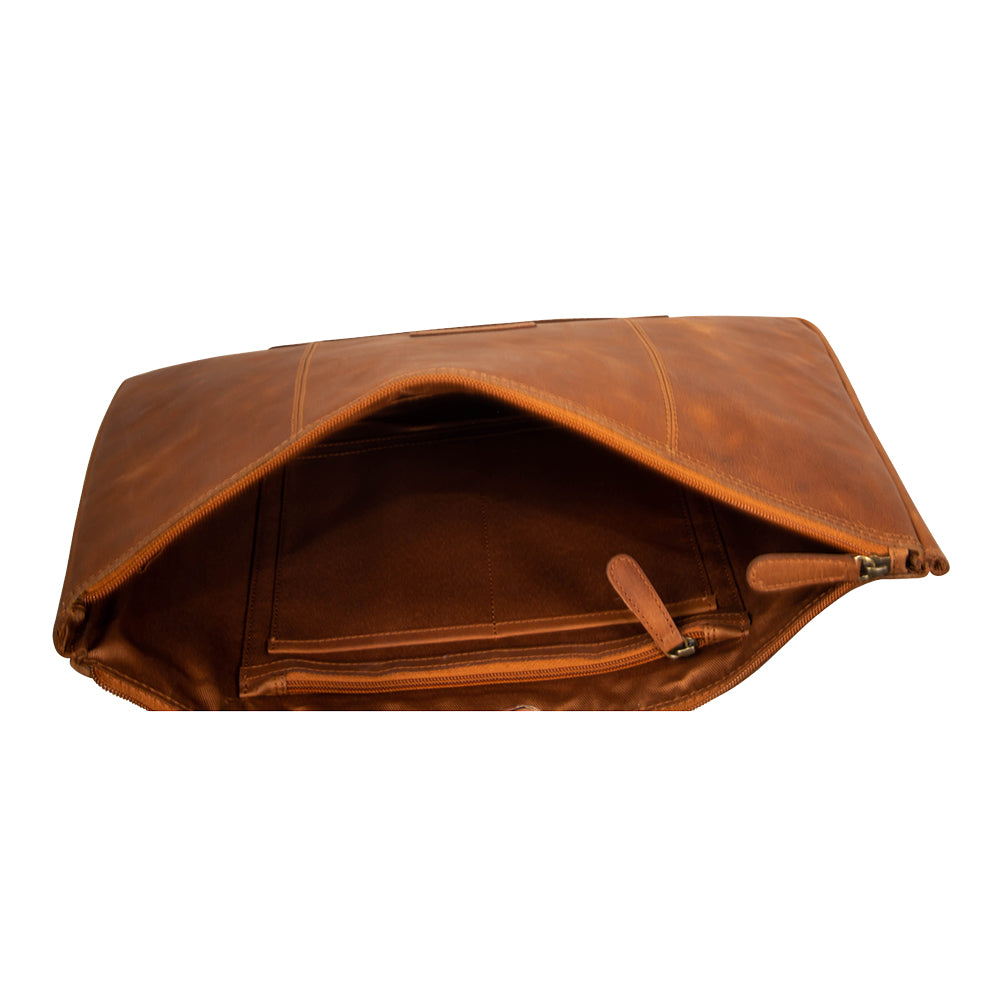 Wynona Hand-Tooled Combo Laptop Sleeve - Myra USA