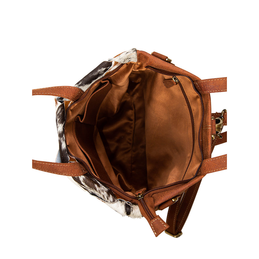 Tambra Hide Patchwork Concealed Carry Bag - Myra USA