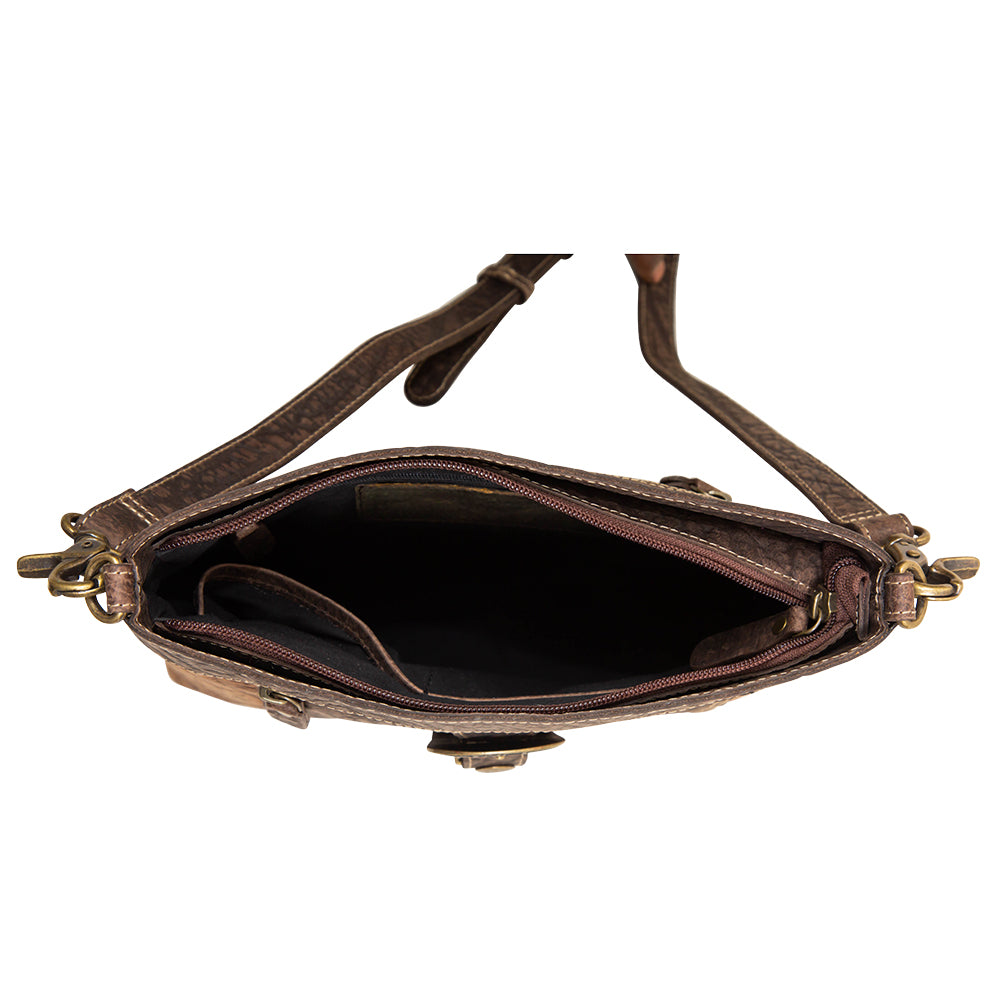 Crossroads Creek Leather & Hairon Bag - Myra USA