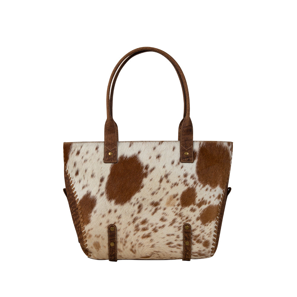 Devonie Leather & Hairon Bag - Myra USA