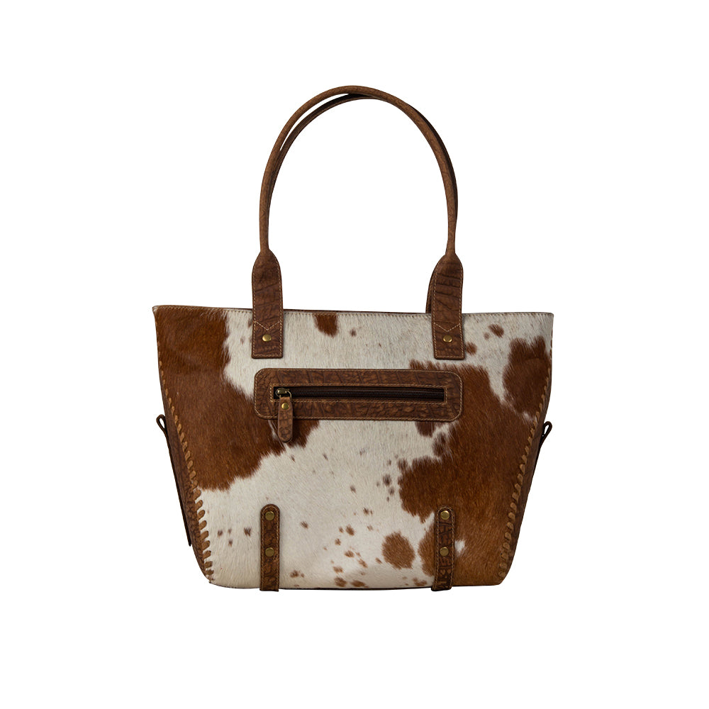 Devonie Leather & Hairon Bag - Myra USA