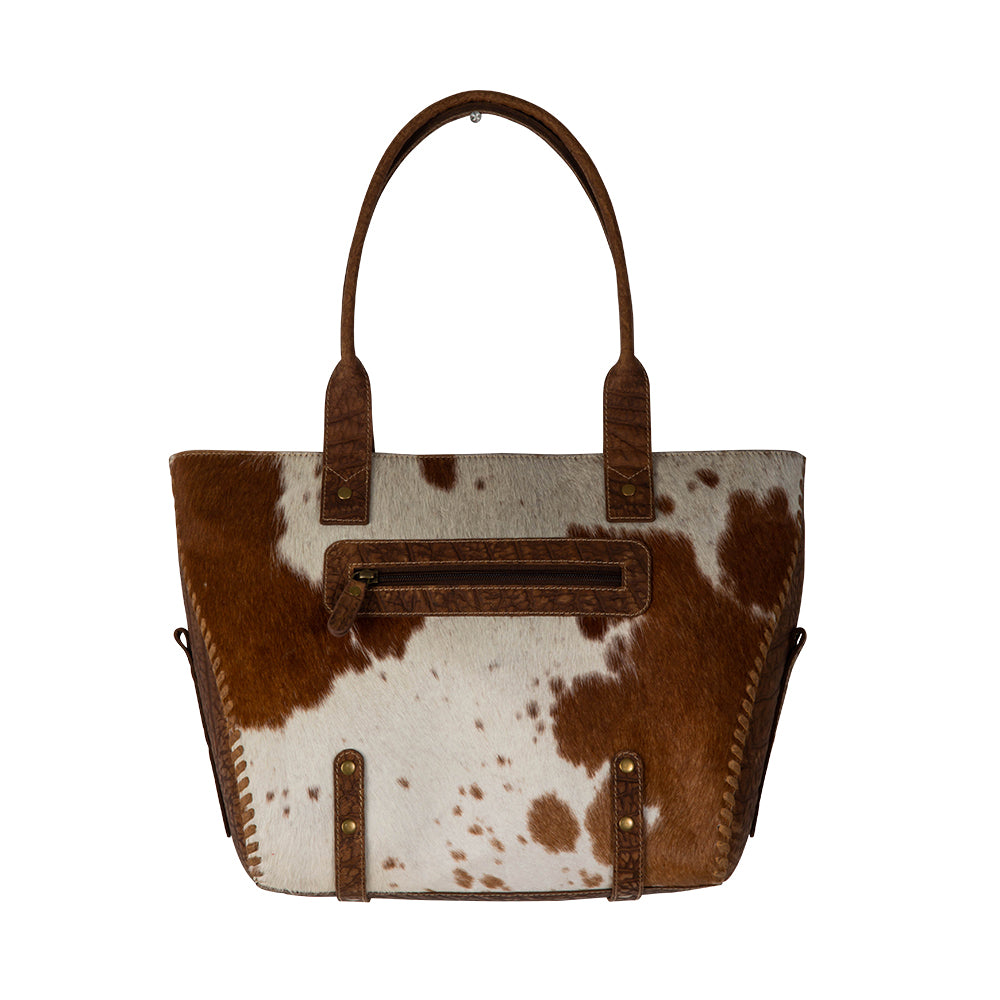 Devonie Leather & Hairon Bag - Myra USA