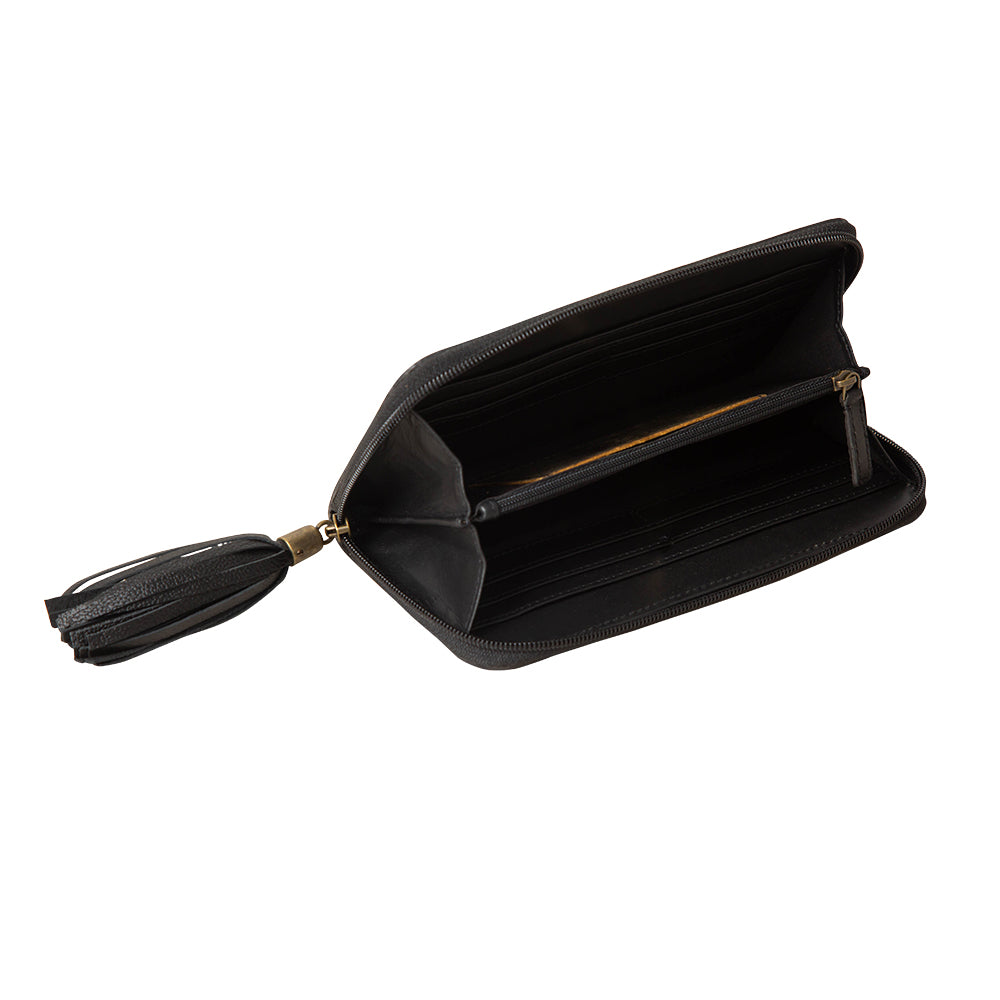 Cavender Trail Hand-Tooled Wallet - Myra USA