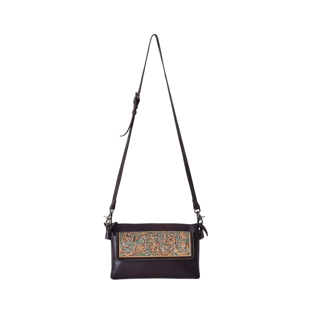 Magnolia Morn Hand-Tooled Bag - Myra USA