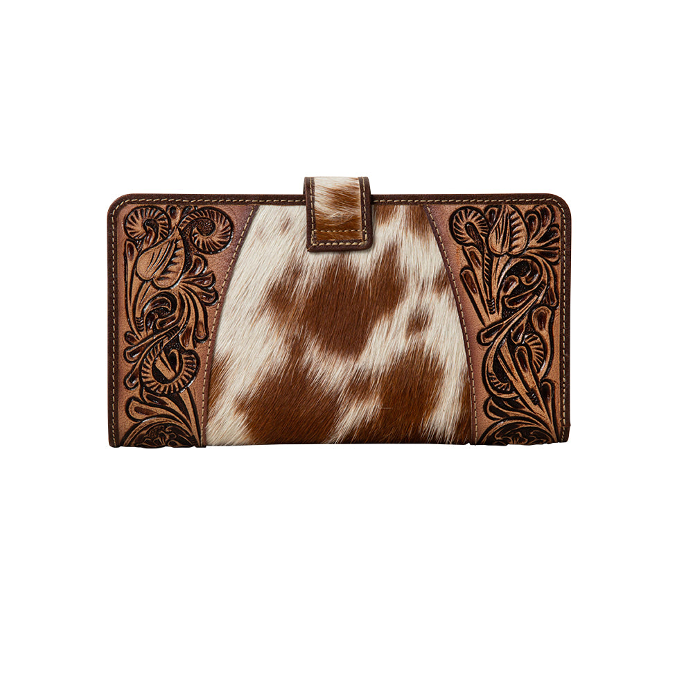 Roscoe Ridge Hand-Tooled Wallet - Myra USA