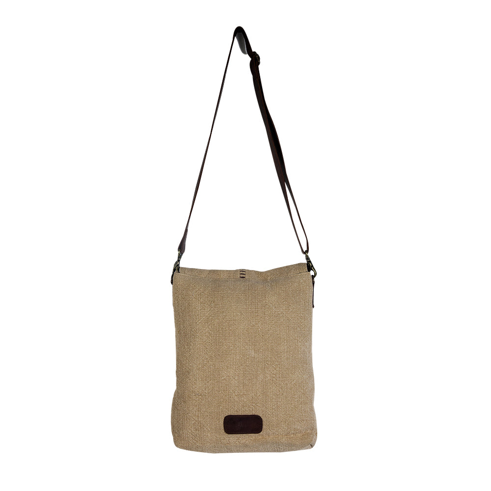 U.S.A. Vintage-Look Shoulder Bag - Myra USA
