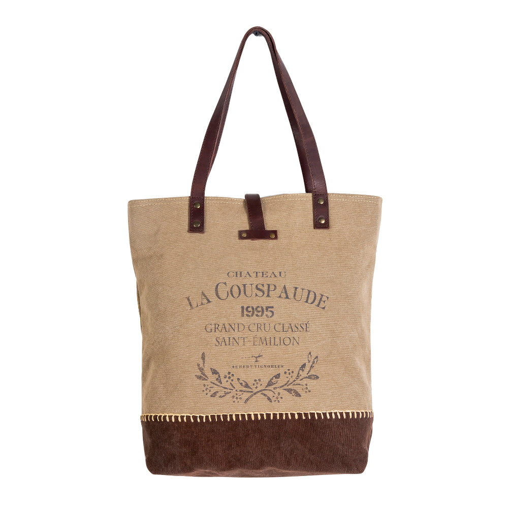La Couspaude Vintage-Look Tote Bag - Myra USA