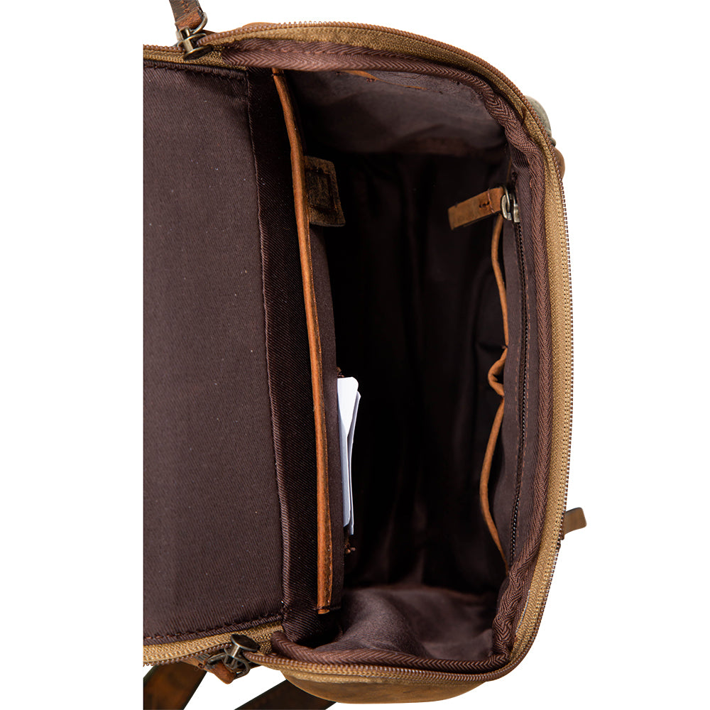 Carriage Port Slimline Backpack Bag - Myra USA