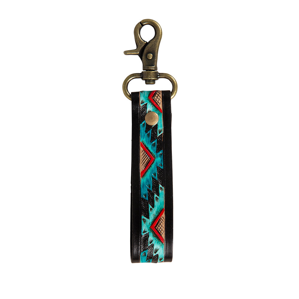 Mesa Verde Hand-Tooled Key Fob - Myra USA
