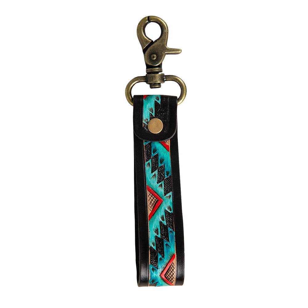 Mesa Verde Hand-Tooled Key Fob - Myra USA
