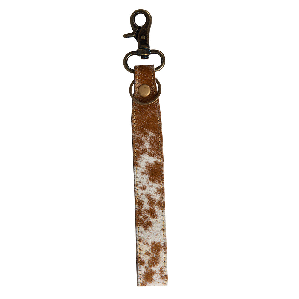 Quiet Sundown Hairon Hide Key Fob - Myra USA