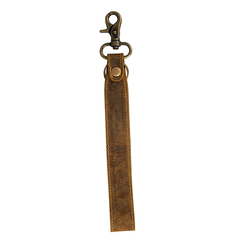 Cartwright Leather Key Fob - Myra USA