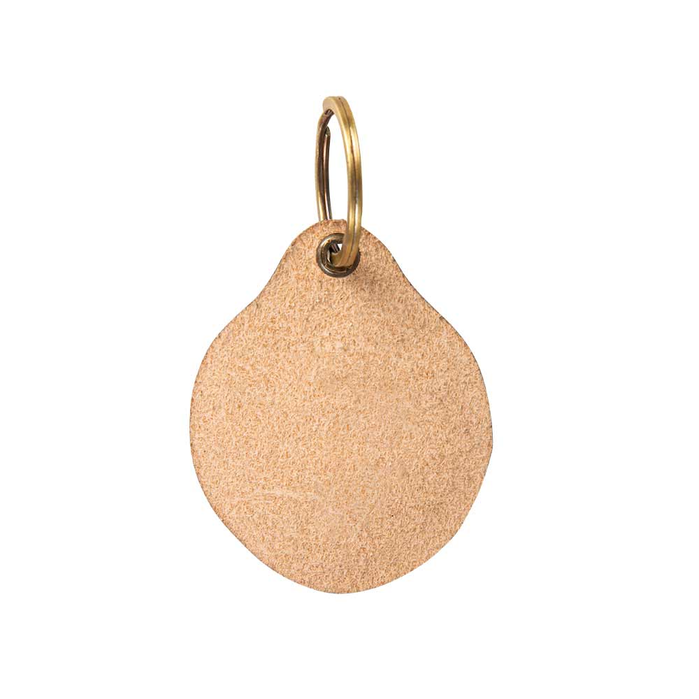 Belle Blooms Hand-Tooled Key Fob - Myra USA