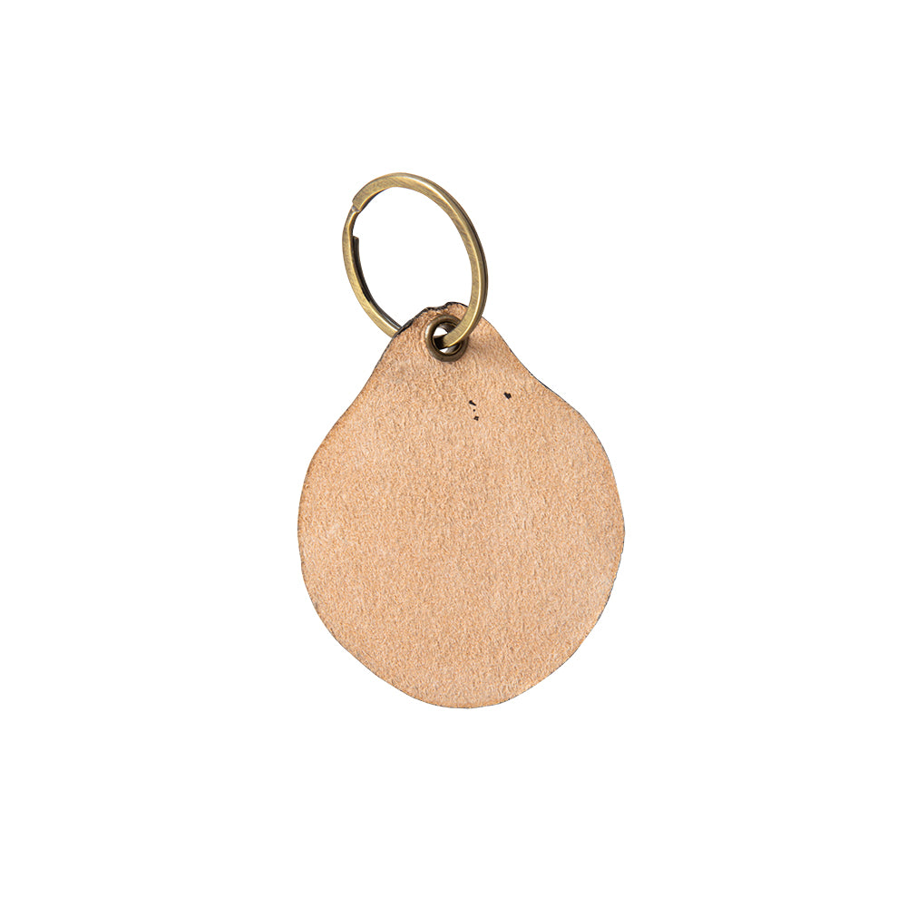 Steer Trail Hand-Tooled Key Fob - Myra USA