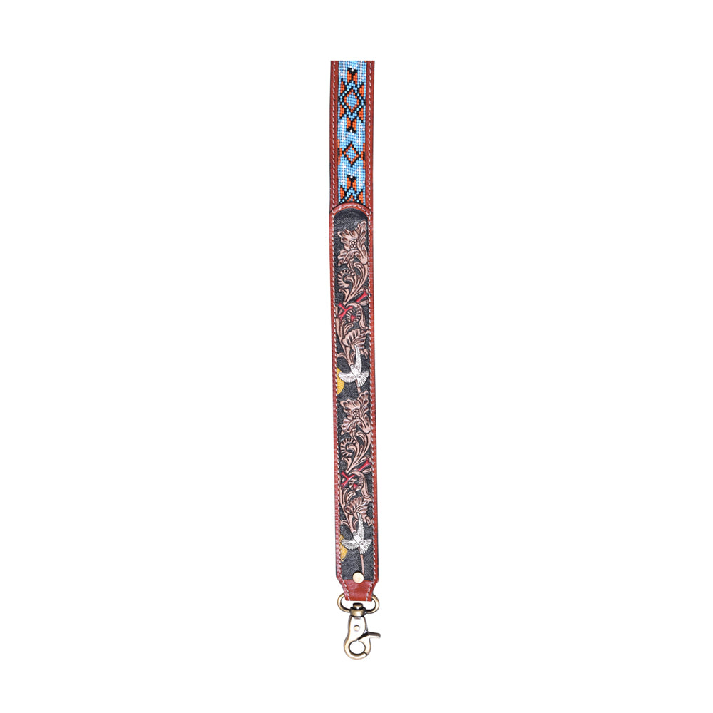 Dove Song Hand-Tooled Strap - Myra USA