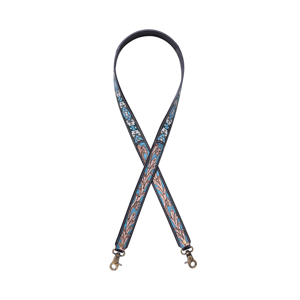 Fireside Glimmer Hand-Tooled Strap - Myra USA