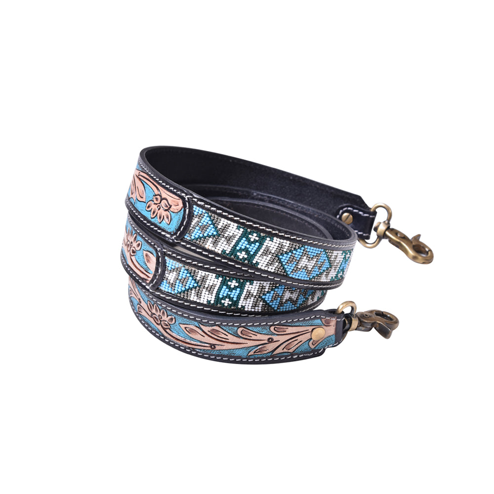 Fireside Glimmer Hand-Tooled Strap - Myra USA