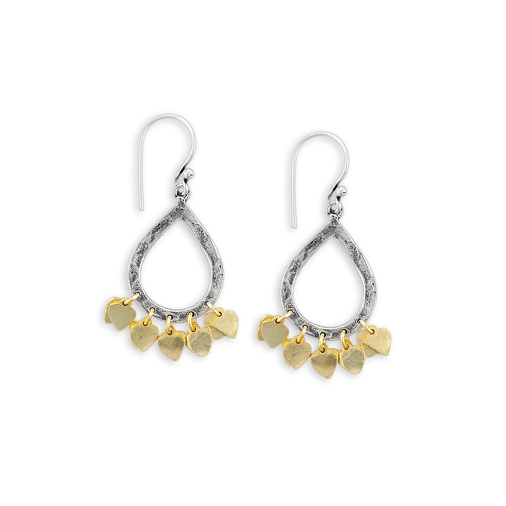 Love’s Endurance Dual-tone Earrings - Myra USA
