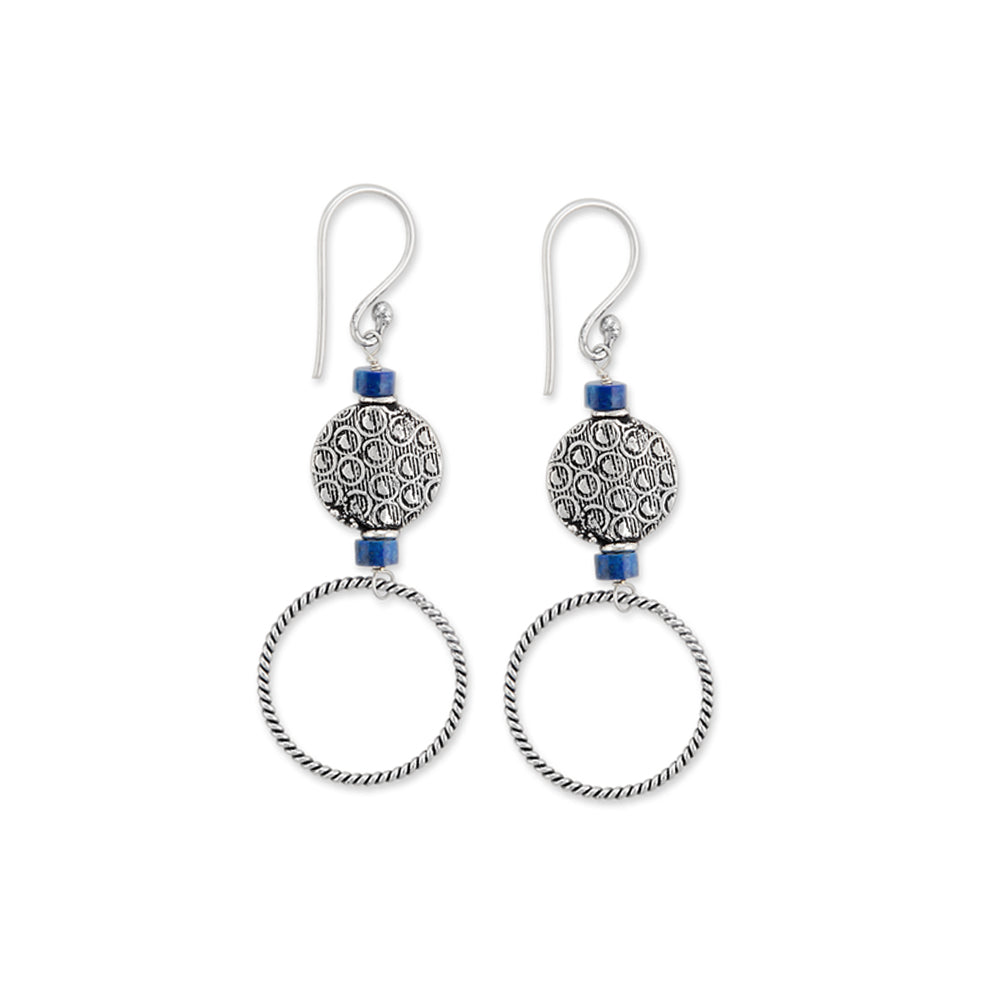 Two Circles Delight  Earrings - Myra USA